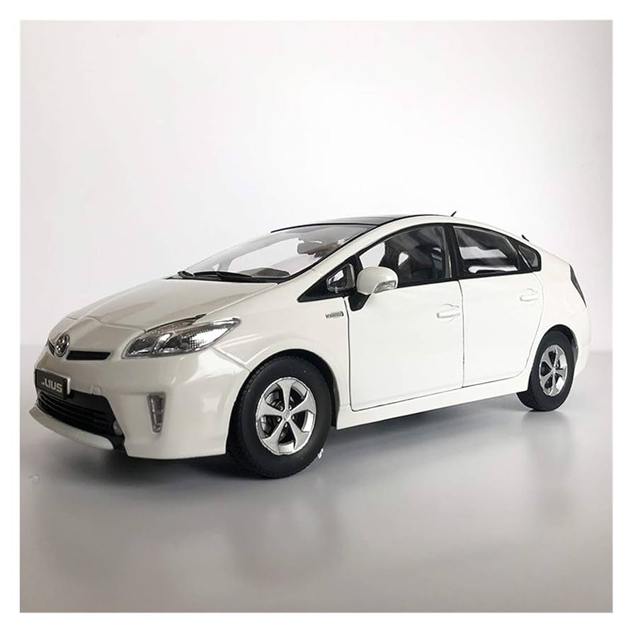 Amazon.co.jp: 1:18用プリウス用合金2012モデル車のおもちゃ金属